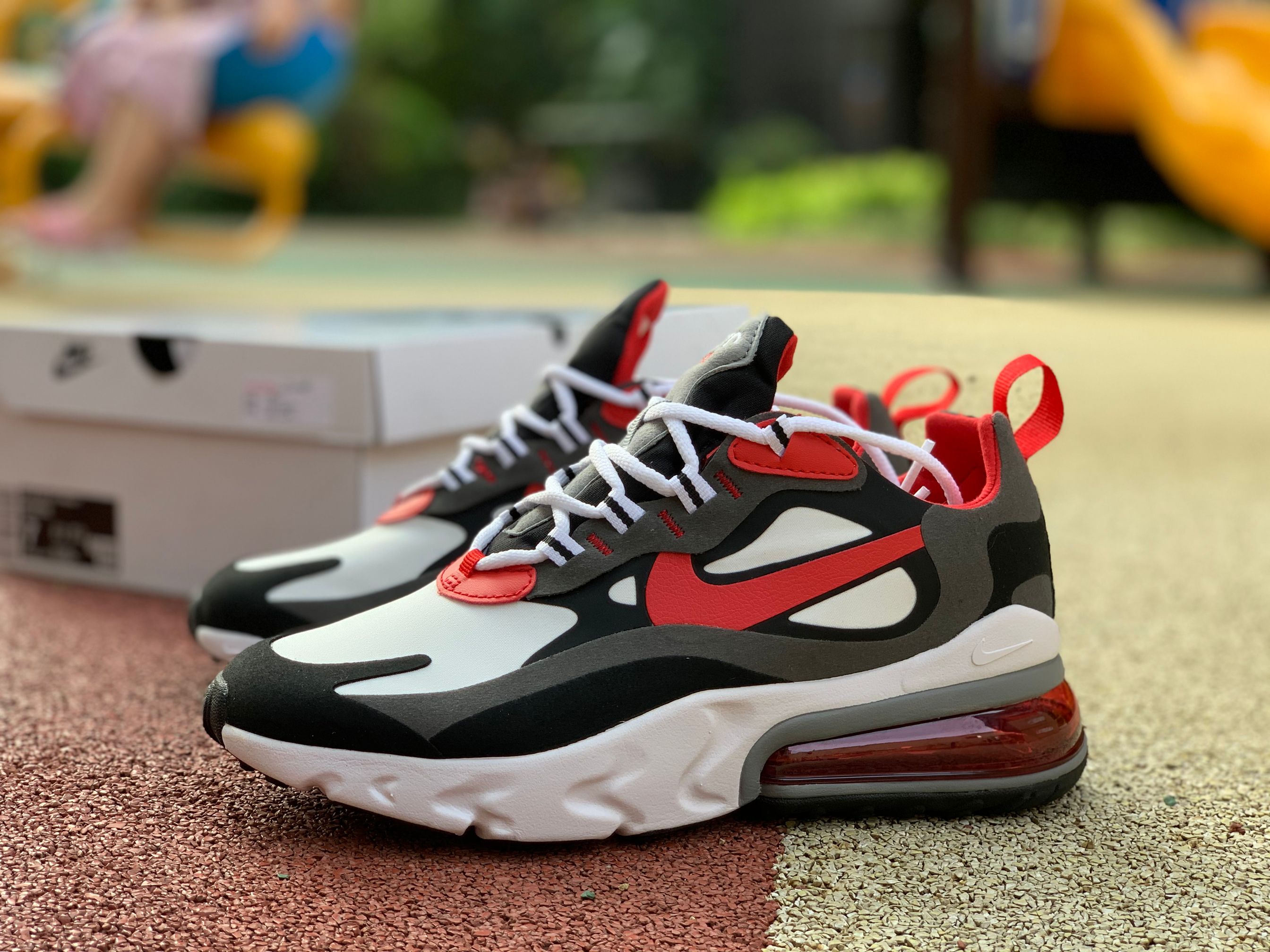 Hot Sell Nike Air Max 270 React "University Red" Cheap For Sale CI3866-002