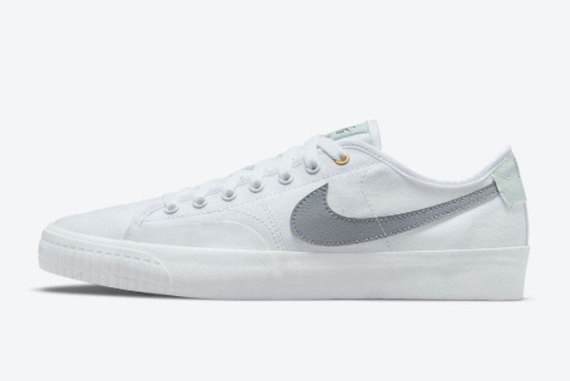 2021 New Nike SB BLZR Court “DVDL” White/White-Barely Green-Wolf Grey ...
