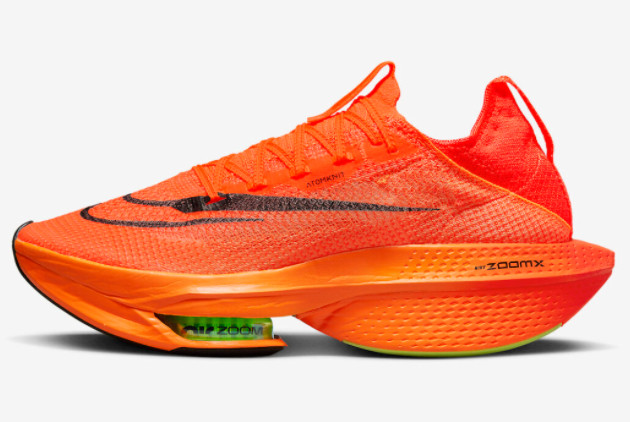2022 New Nike Air Zoom Alphafly NEXT% 2 Total Orange/Black-Bright ...